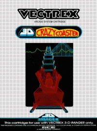3D Crazy Coaster Vectrex US box art